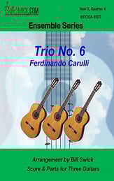 Bill Swick's Year 2, Quarter 4 - Intermediate Ensembles for Three Guitars Guitar and Fretted sheet music cover